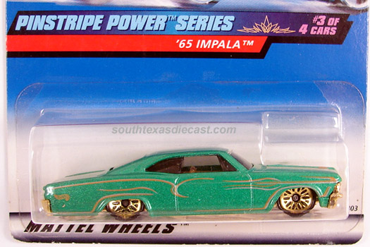 1996 hot wheels 65 impala